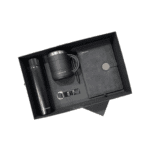 Round Flap Premium Business Gift Set – Black Series