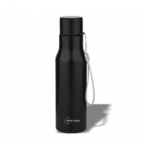 Slim Stainless Steel Bottle with Strap