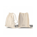 Eco Cotton Drawstring Backpack with Branding
