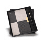 Modern Contrast Notebook Gift Kit – Elegant 2-Piece Combo