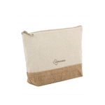 Eco Zipper Pouch – Classic Beige Finish