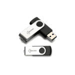 Swivel Metal USB Drive with Matte Grip