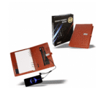 Premium Diary Power Bank – 10,000mAh with Wireless Charging