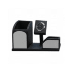 Black-Silver Executive Stationery Holder