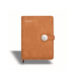 PU Leather Diary with Round Metallic Closure
