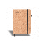 Cork Cover Notebook with Elastic Closure