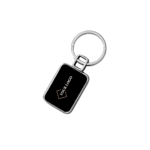 Rectangular Metal Keychain with Premium Gloss Finish