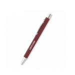 Matte Click Pen with Chrome Finish