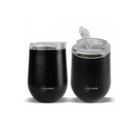 Matte Stainless Steel Tumbler with Lid