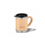 Eco-Friendly Bamboo Mug with Handle