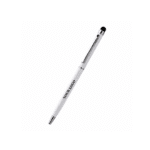 Stylus Ball Pen with Sleek Chrome Accents