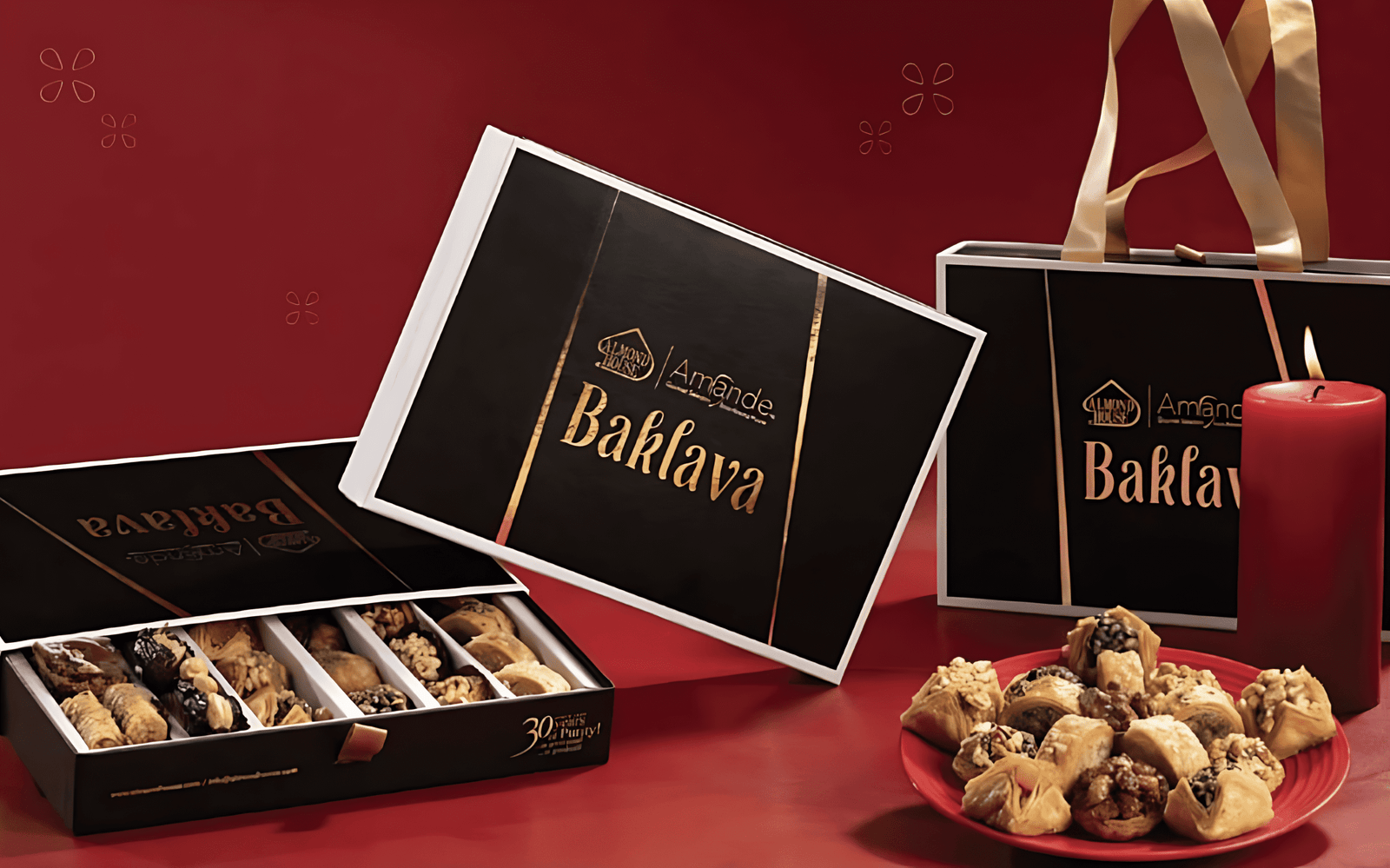 Untitled design (69) Baklava Gift Box – Premium Assorted Delight by Almond House - Image 1