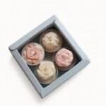 Floral Blossom Tealight Candle Set (Box of 4)