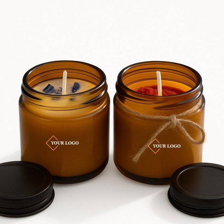 ChatGPT Image Oct 8, 2025, 07_09_53 PM Aromatic Candle Duo (3.5 Inch Amber Jars) - Image 1