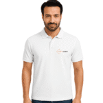 Premium Cotton Polo T-Shirt White