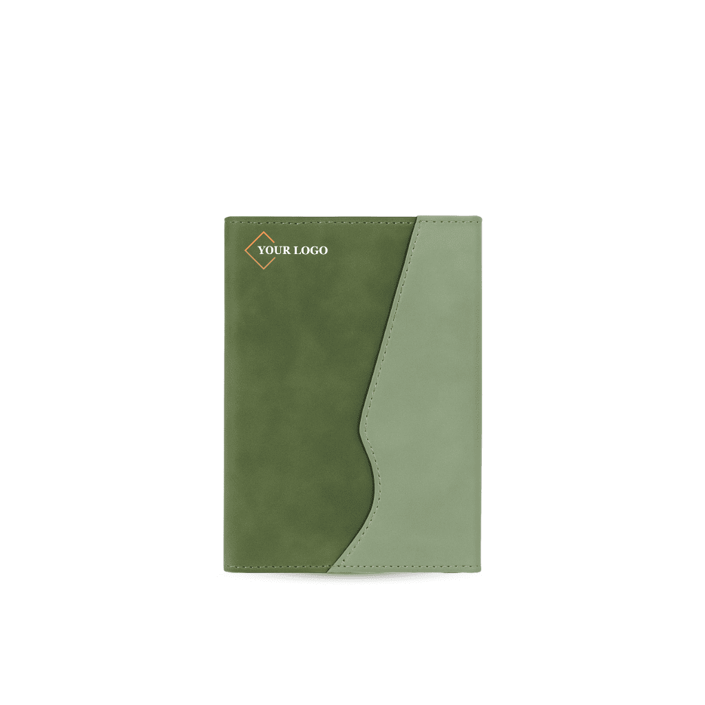 Untitled design (80) Dual-Tone Premium Leatherette Diary - Image 1